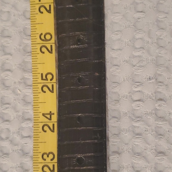 Vintage Brighton Museum Collection Black Leather Western Belt size Small - Picture 8 of 8